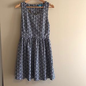 *Sale 50% Off* White and Black Dress